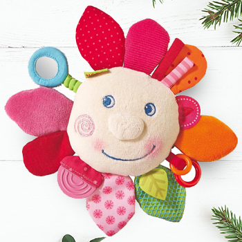 Cuddly Spring Flower Teething Toy