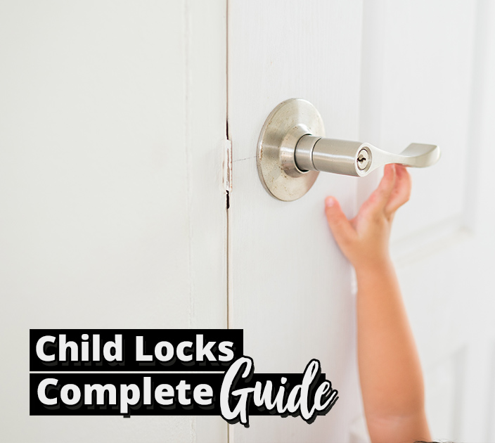 kitchen door locks child