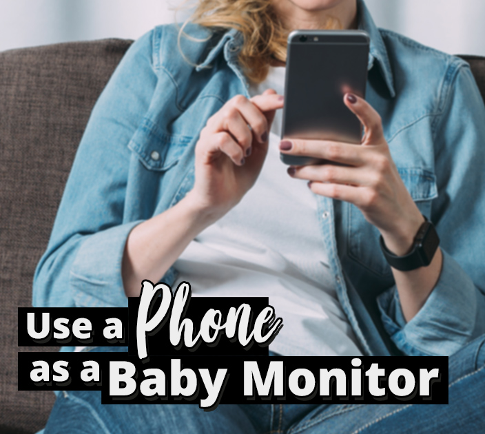 use two iphones as baby monitor